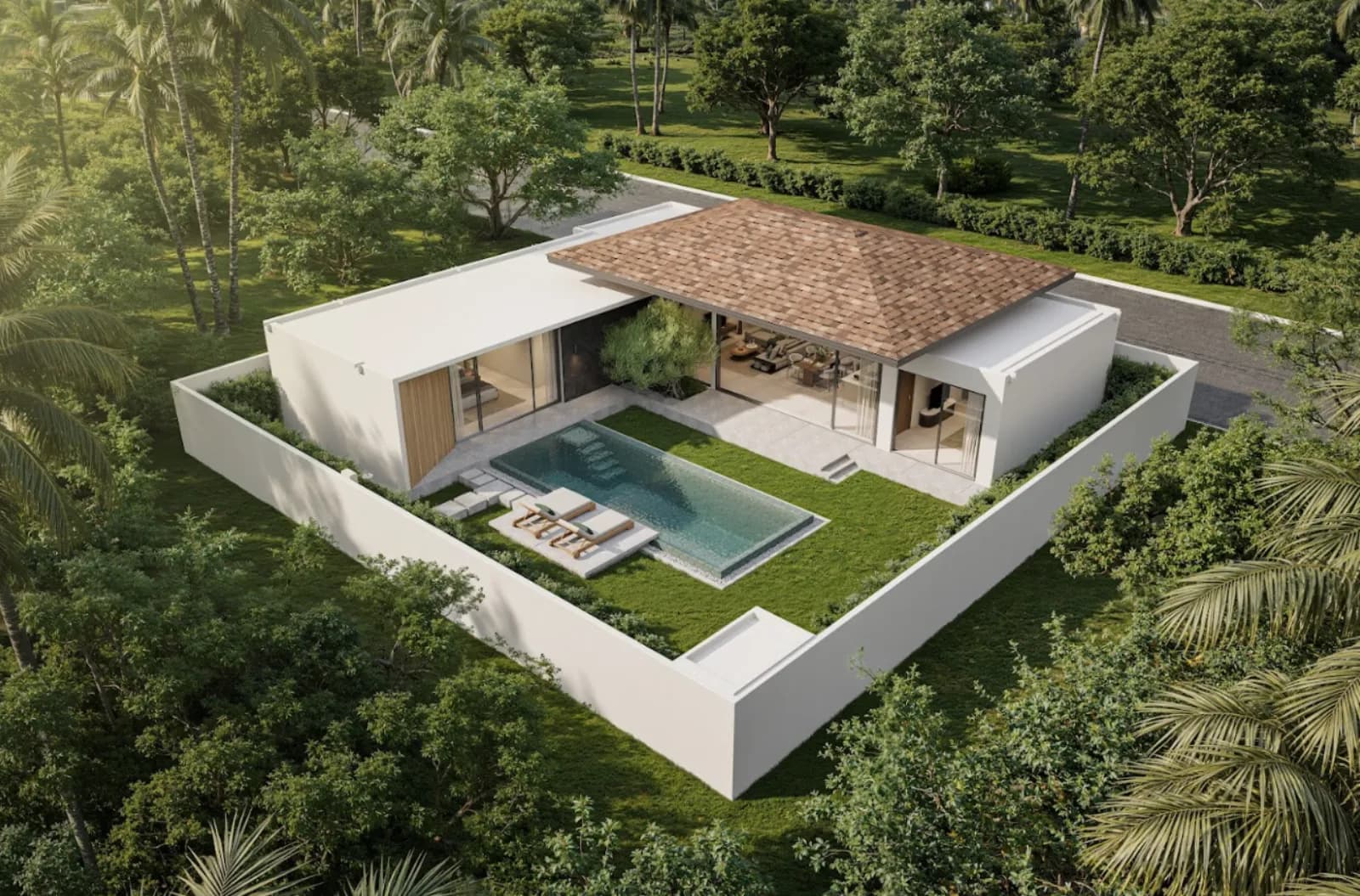 Botanica Four Seasons | Spring Zone | Type S | Вилла | 3 спальни