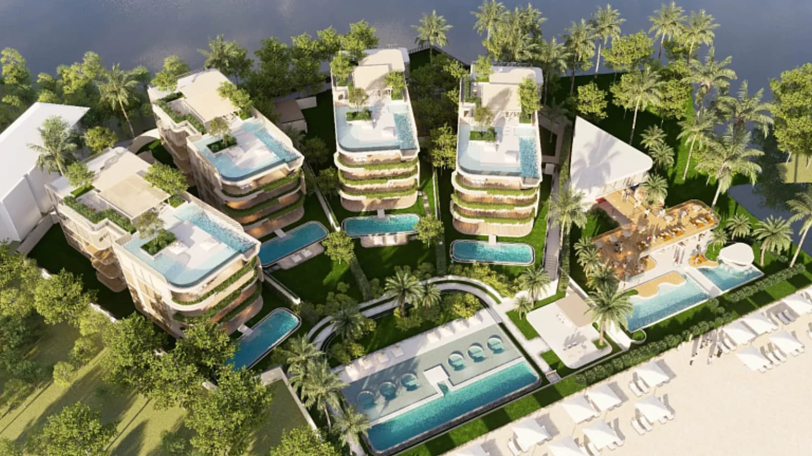 Banyan Tree Beach Residences Oceanus | Апартаменты | 4 спальни 4